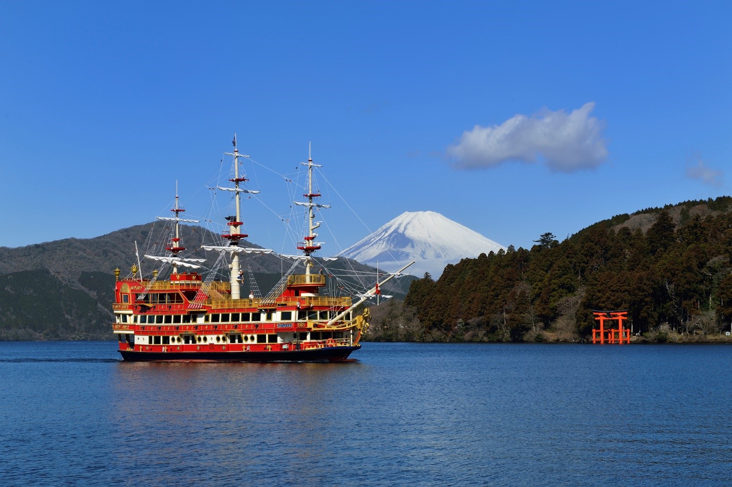 Pirate Ship at Motohakone